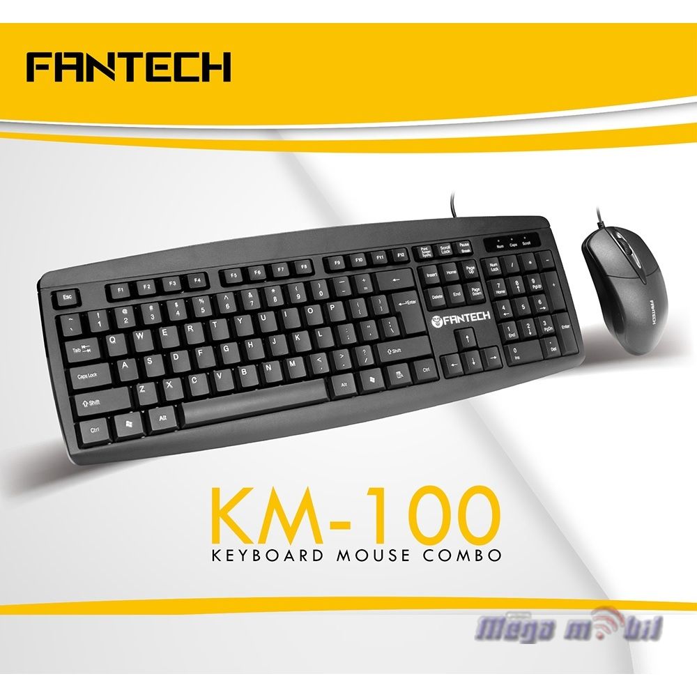 Tastatura Fantech KM100 Combo black