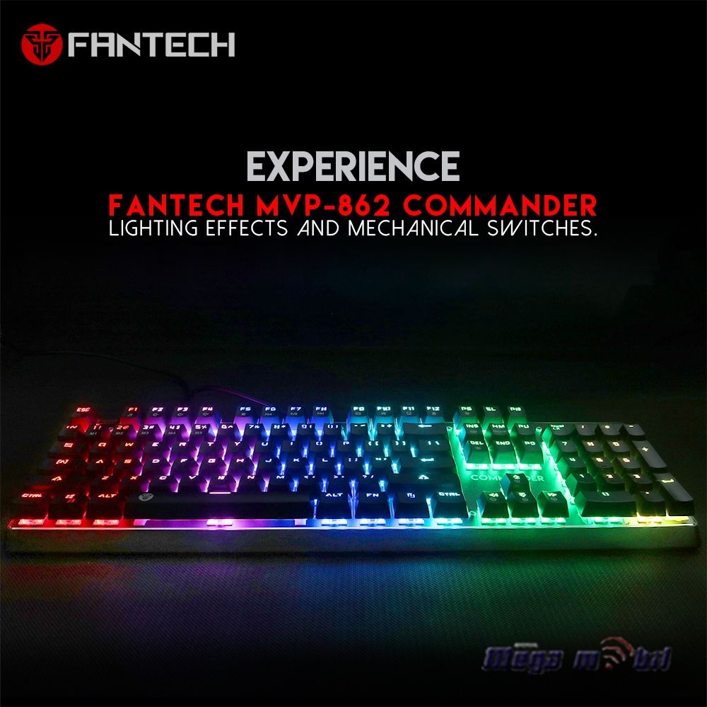 Tastatura Fantech MVP862 Commander Combo black.