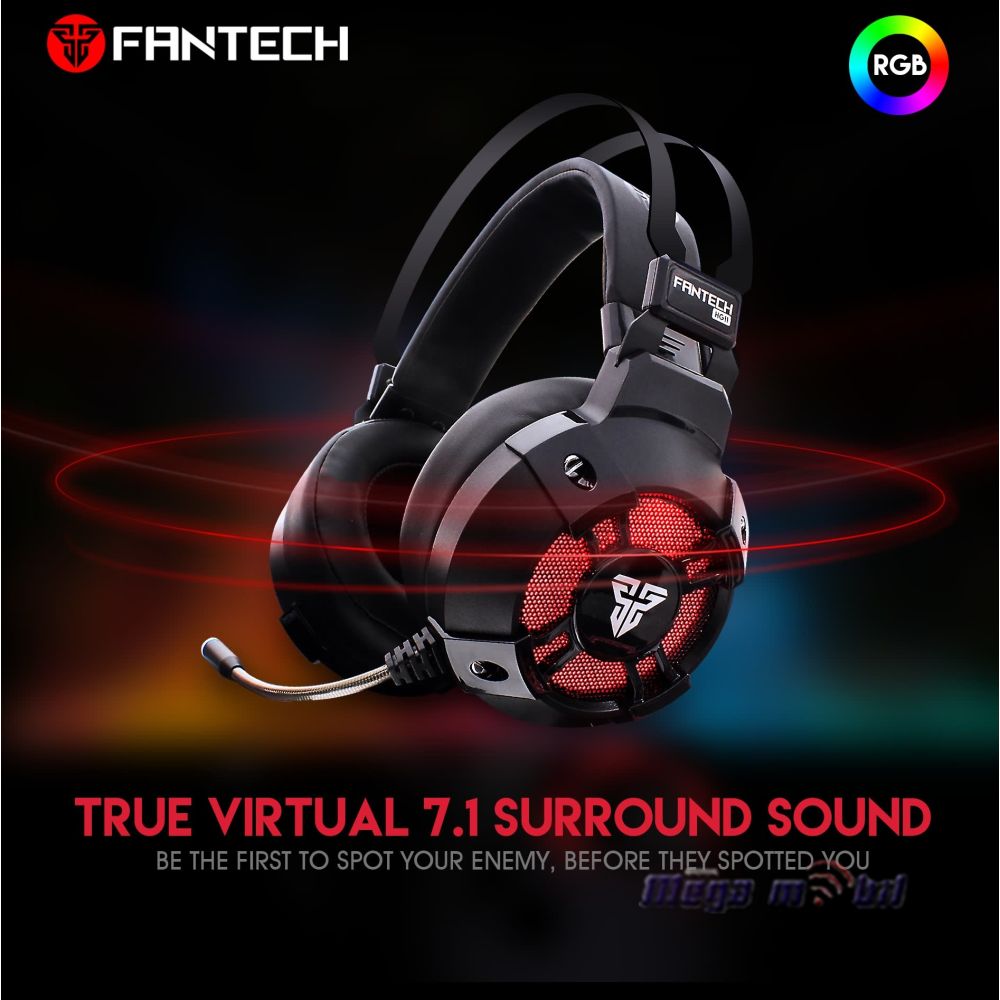 Slusalki Fantech Gaming HG11 black USB