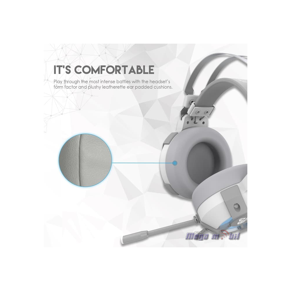 Slusalki Fantech Gaming HG11 Space Edition white USB.