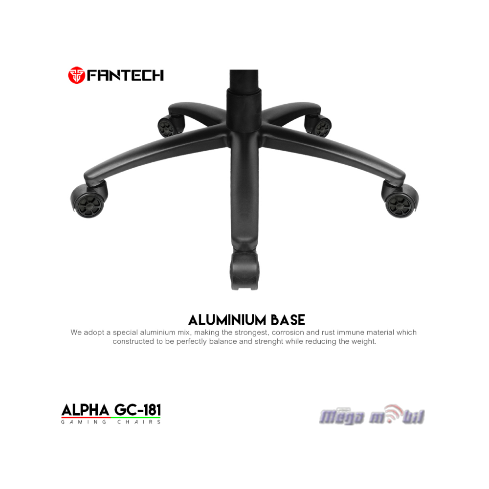 Gaming chair Fantech GC181 Alpha red.