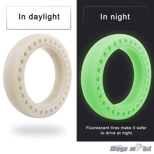 Polna guma za trotinet 8.5" Tip 4 Shiny green.