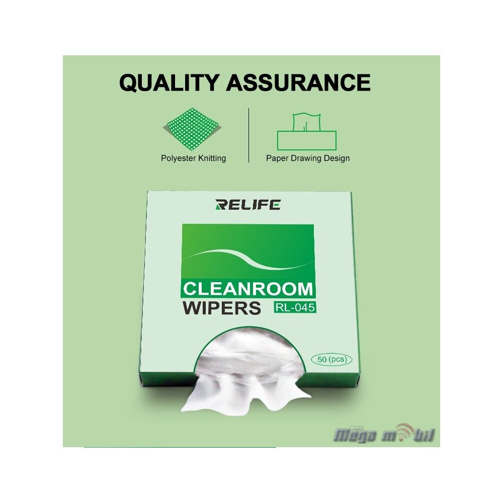 Dust free cloth RL 045 Antistatic 50pcs bag