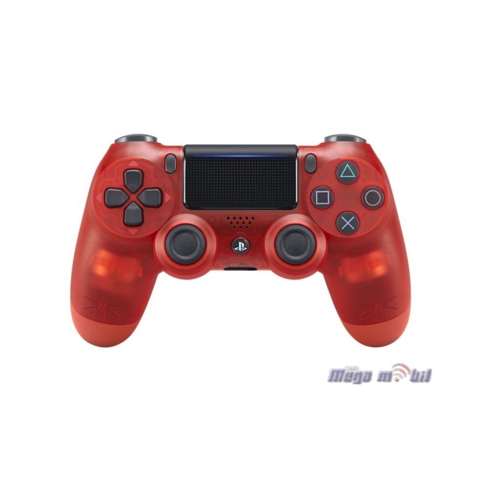 Joystick za PS4 Wireless Transparent red