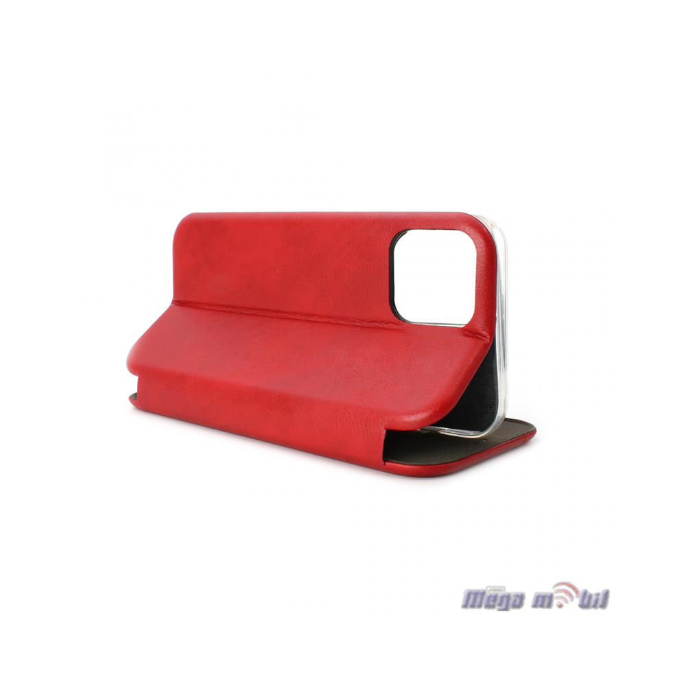 Futrola iPhone 12 Pro Max Teracell Leather red.