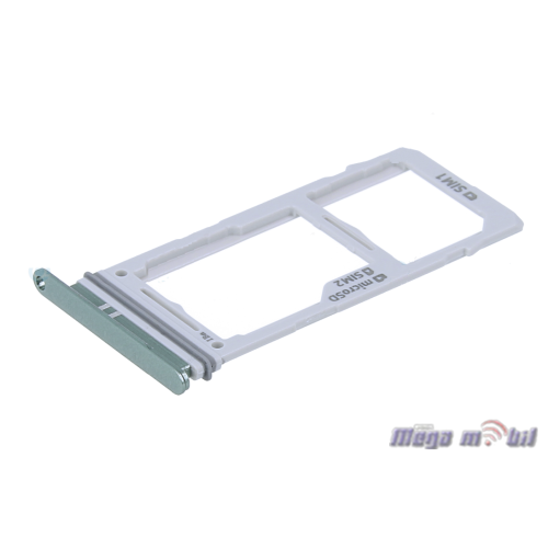 Drzac za Sim Samsung G970/ S10/ G975/ S10 Plus green