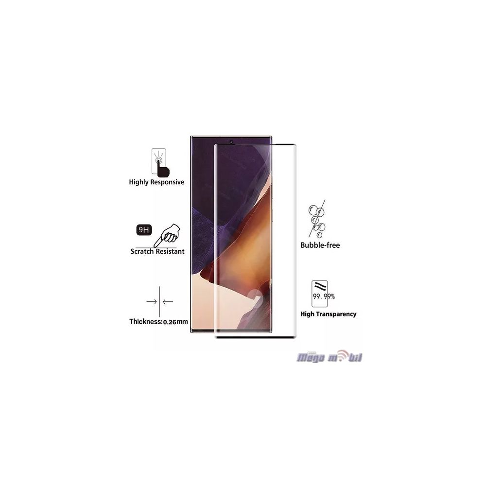 Tempered glass za Samsung Note 20 Ultra UV GLUE 0.15mm Japan glass