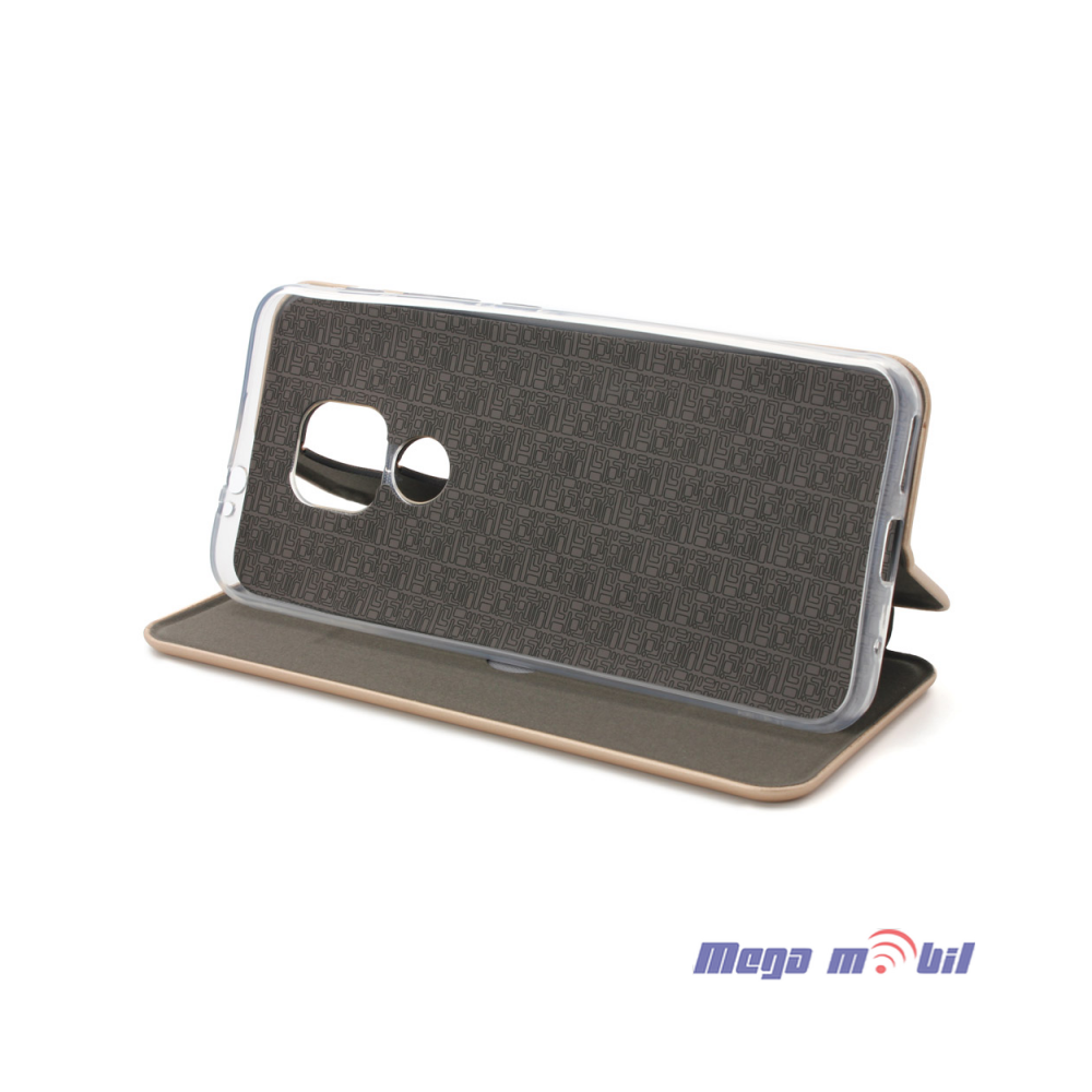 Futrola Motorola Moto E7 Plus Teracell Flip Cover gold.