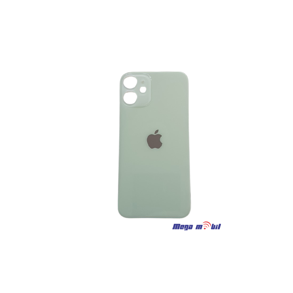 Zadno staklo iPhone 12 mini Green Big Camera Hole