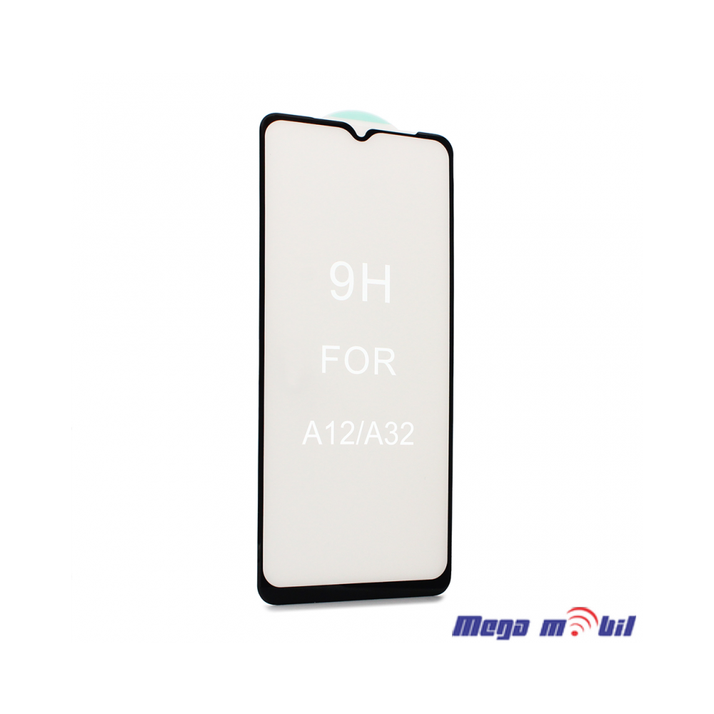 Tempered glass za Samsung A12/ A125F/ A02s/ A025F/ A03s/ A037G 5D. black