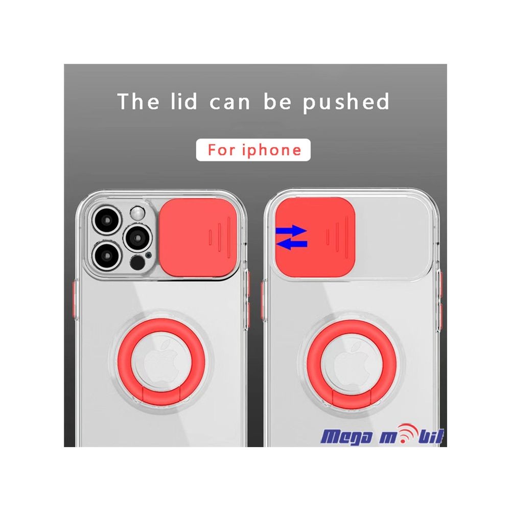 Futrola iPhone 12 Pro Color Ring red.