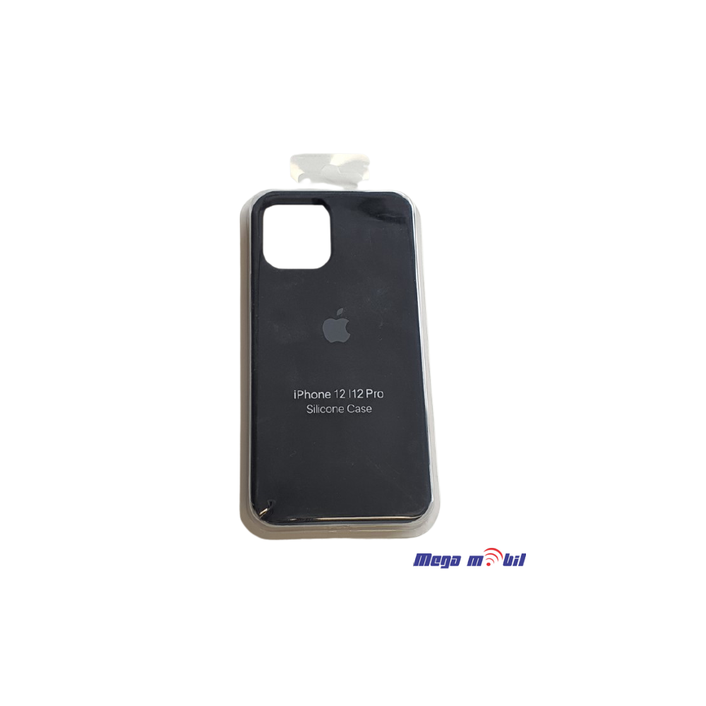 Futrola iPhone 12/ 12 pro Silicone color black