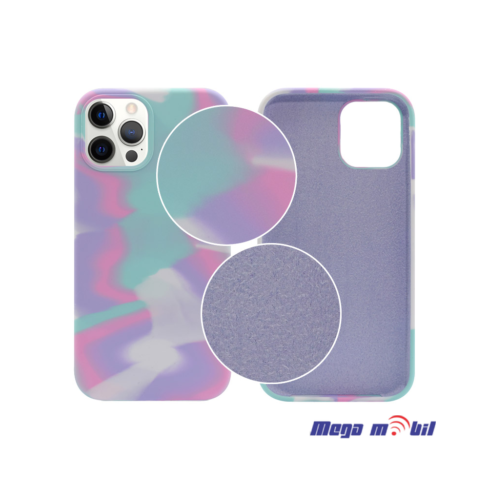 Futrola iPhone 13 Artistic mint.