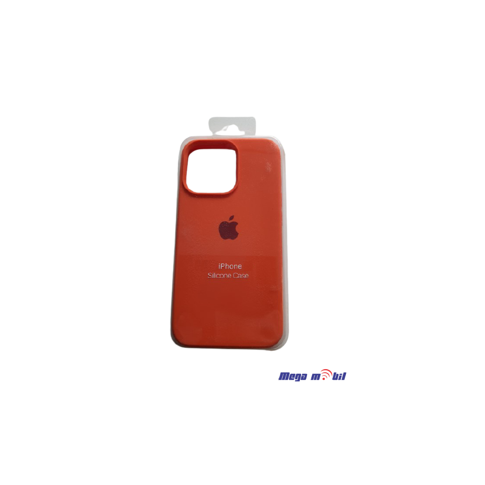 Futrola iPhone 13 Pro Silicone Original orange