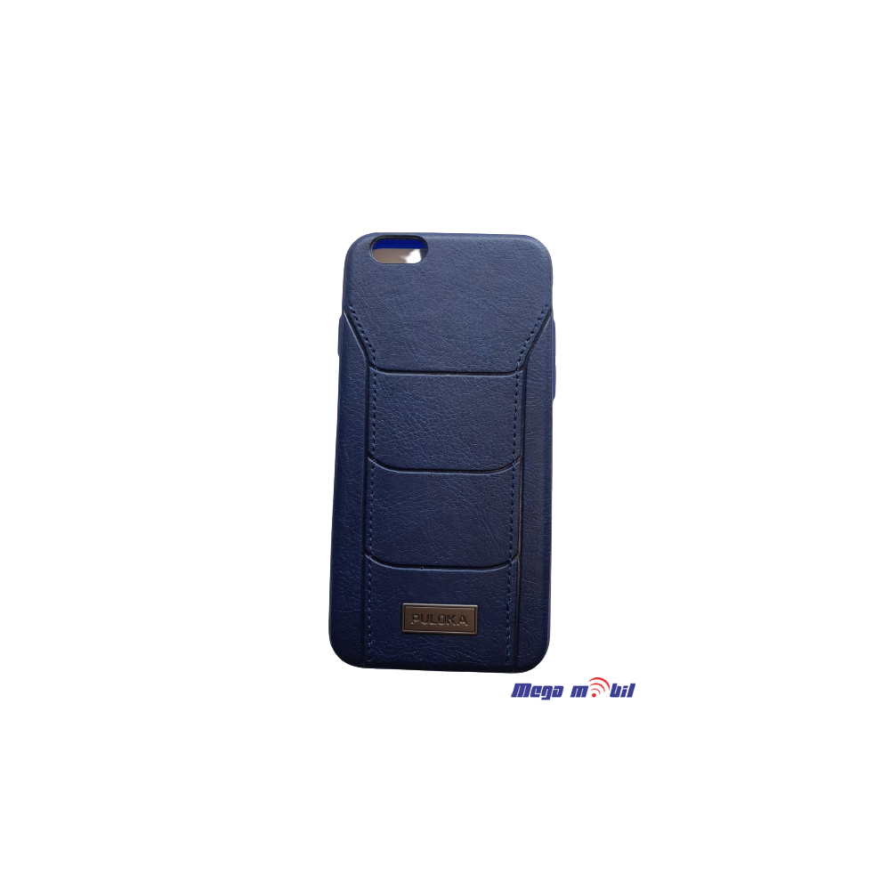 Futrola iPhone 6/6S Puloka leather blue tip 1