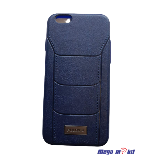 Futrola iPhone 6/6S Puloka leather blue tip 1