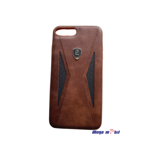 Futrola iPhone X Puloka Fabric brown tip 1
