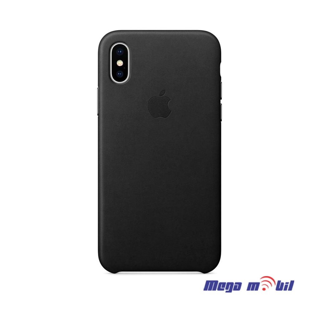 Futrola iPhone X/ iPhone XS Leather Original black flip