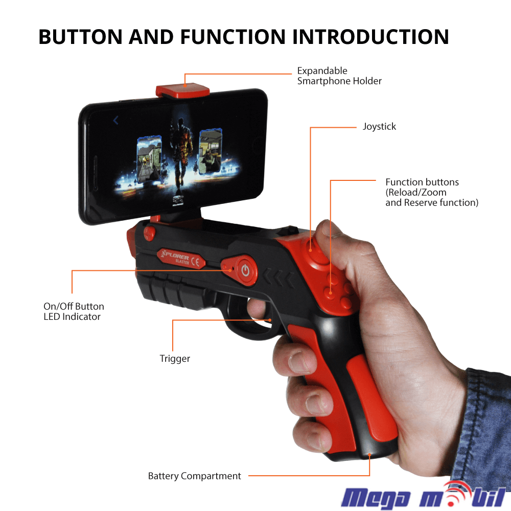 Gaming Konzola AR Xplorer Blaster.