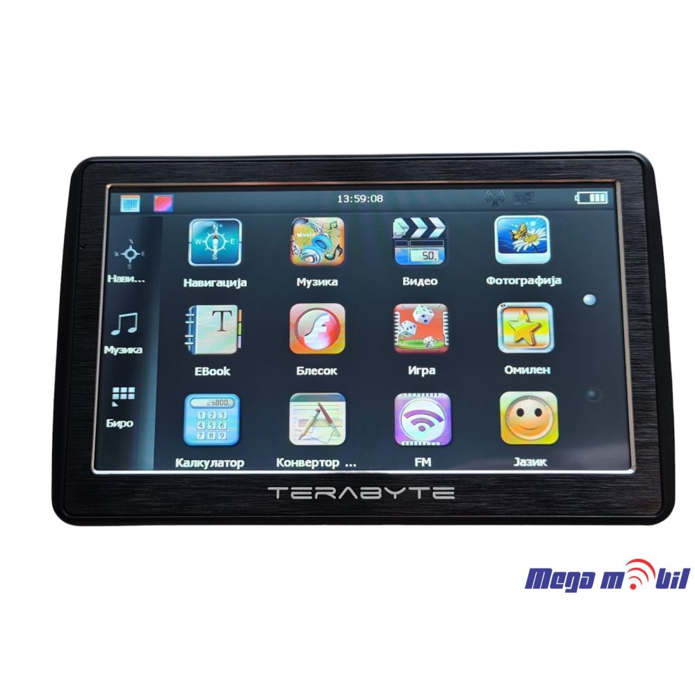 GPS Navigacija Terabyte G703 7" 512MB / 16GB 