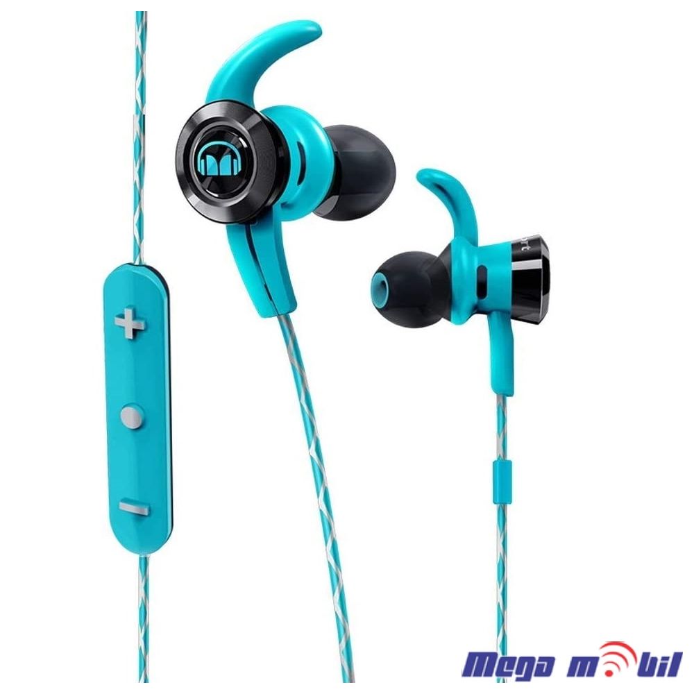 Slusalki Bluetooth MONSTER iSport victory blue