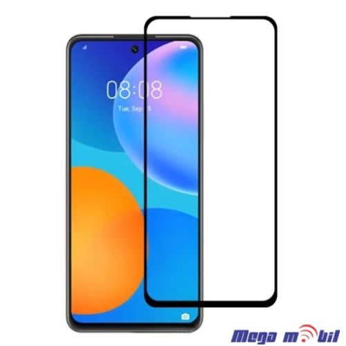 Tempered glass za Huawei P Smart 2021 5D. black.