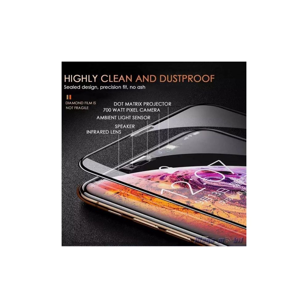 Tempered glass za iPhone 13/ 13 Pro/14/16e Golden Armor 5D black