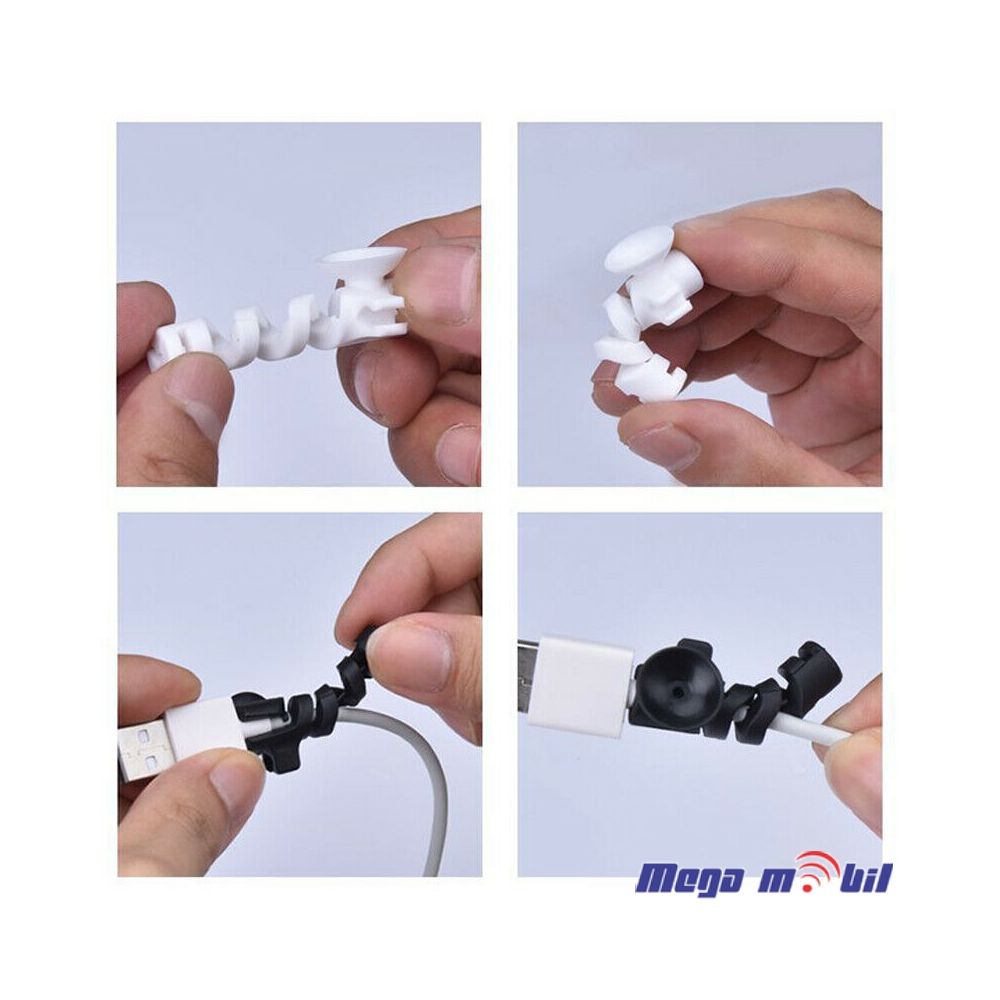 Zastita za data kabel bela SET 4kom.