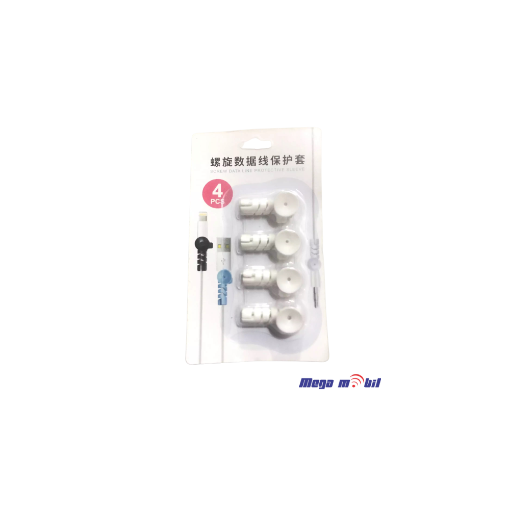 Zastita za data kabel bela SET 4kom.