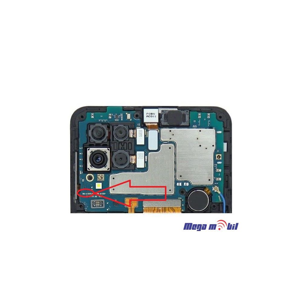 Ekran Samsung A125F/ A12 SO RAMKA 