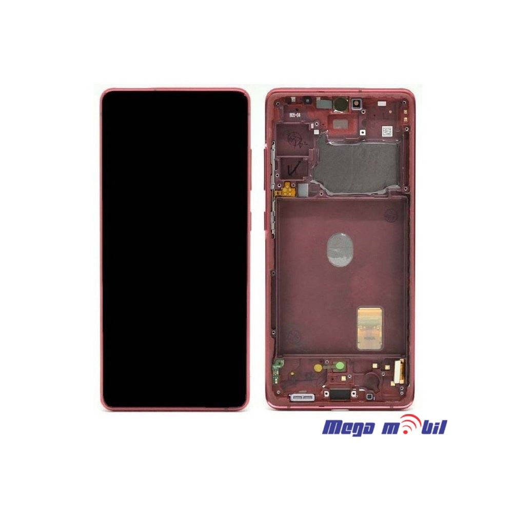 Ekran Samsung G780 S20 FE SO RAMKA Red full org
