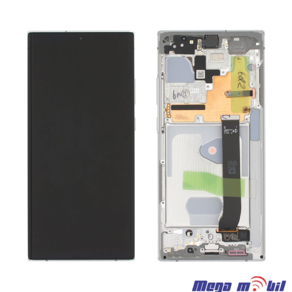Ekran Samsung N985F Note 20 ultra SO RAMKA White full org