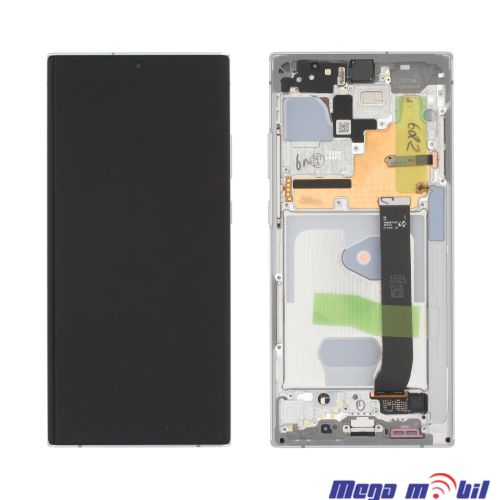 Ekran Samsung N985F Note 20 ultra SO RAMKA White full org