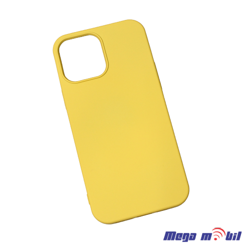 Futrola iPhone 12/12 Pro Silicon Color yellow.
