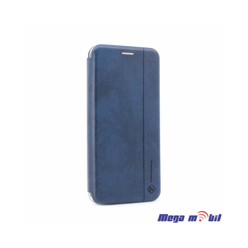 Futrola iPhone 13 mini Teracell Leather blue.
