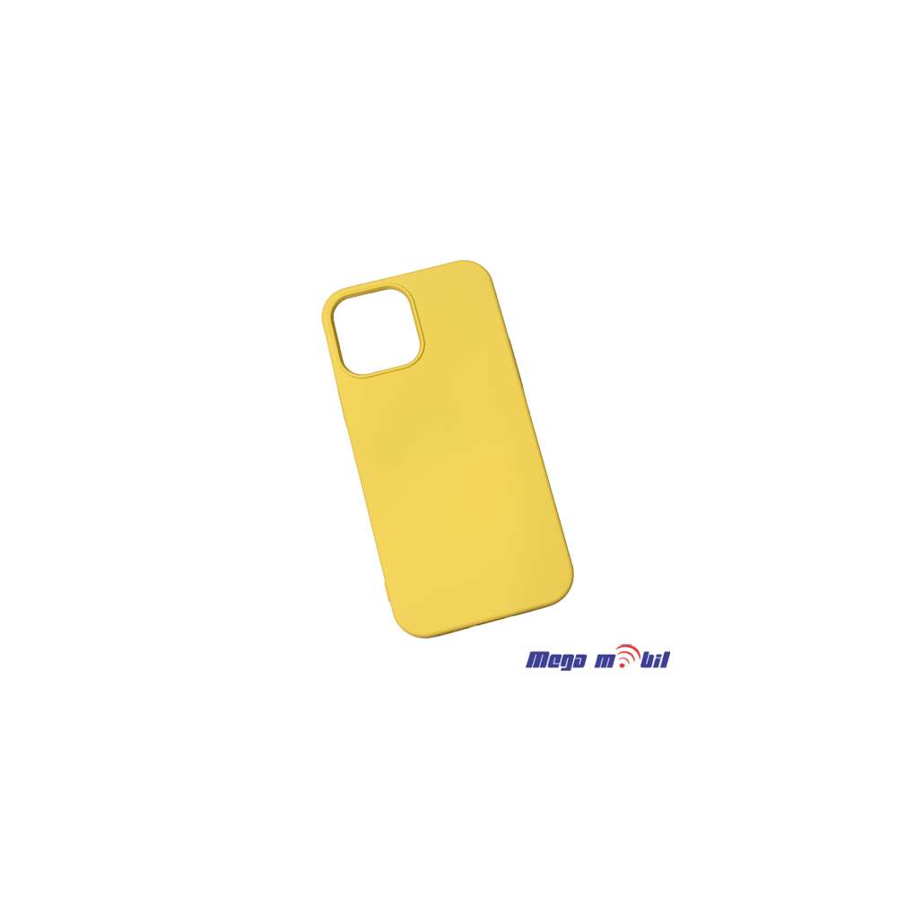 Futrola iPhone 13 Silicon Color yellow.