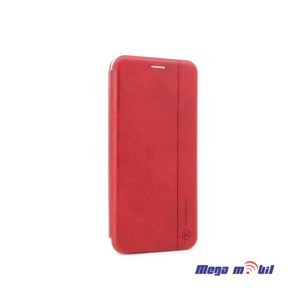 Futrola iPhone 13 Teracell Leather red.
