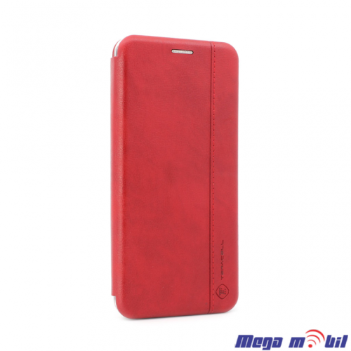 Futrola iPhone 13 Teracell Leather red.