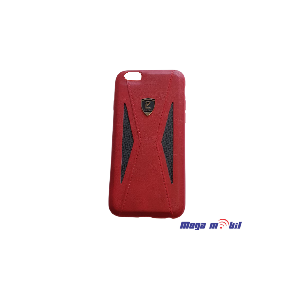 Futrola iPhone 6/6S Puloka fabric red tip 1
