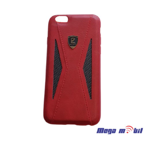 Futrola iPhone 6/6S Puloka fabric red tip 1