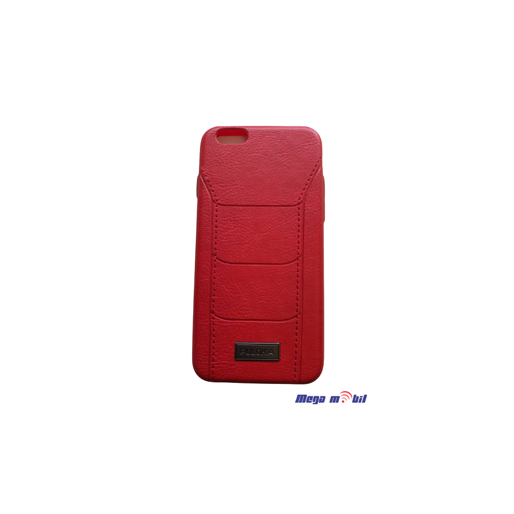 Futrola iPhone 7  Puloka leather red  tip 1