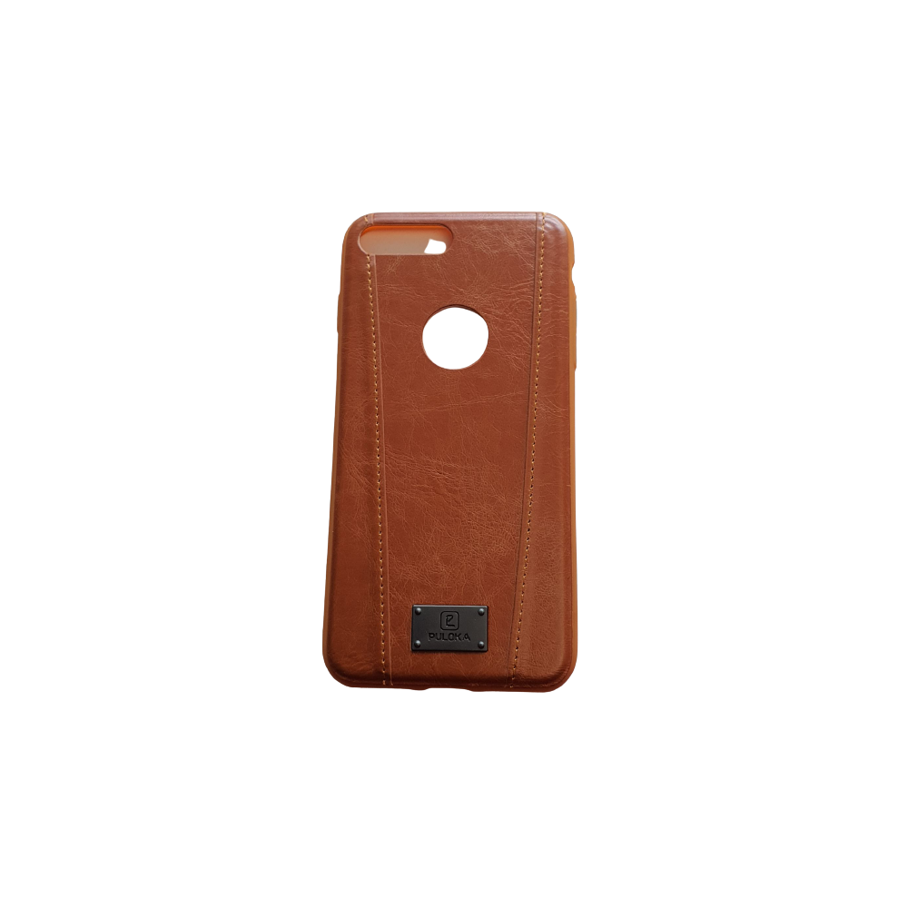 Futrola iPhone 8 plus  Puloka leather brown  tip 1
