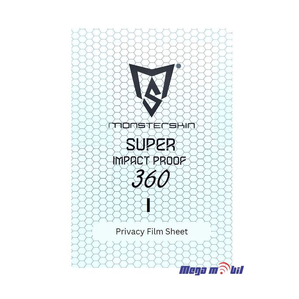 Hidrogel screen protector Monsterskin 360 I Edge Phone Privacy