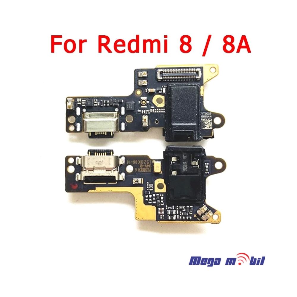 Konektor za polnenje Xiaomi Redmi 8 / 8A so plocka.