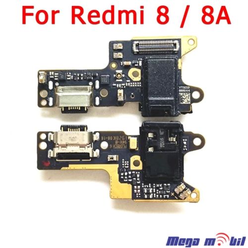 Konektor za polnenje Xiaomi Redmi 8 / 8A so plocka.