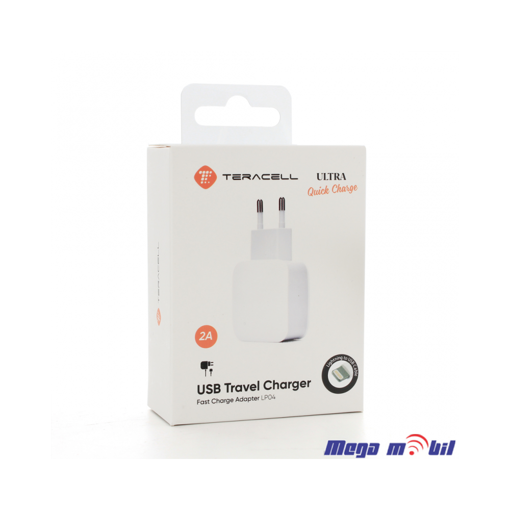 Polnac 220V iPhone Teracell Ultra LP04 2.1A 1USB FAST