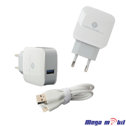 Polnac 220V iPhone Teracell Ultra LP04 2.1A 1USB FAST