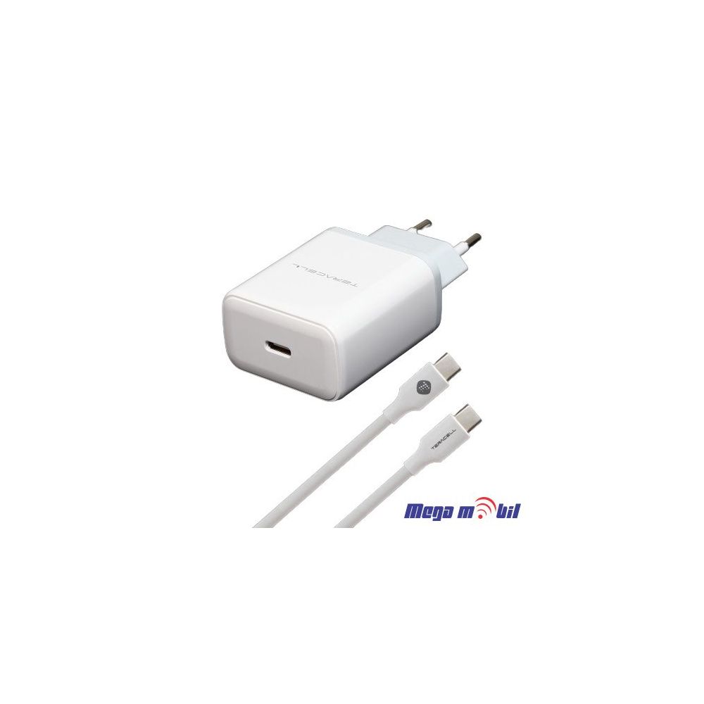 Polnac 220V Type C Teracell Evolution TC-07 PD 3A white 20W.