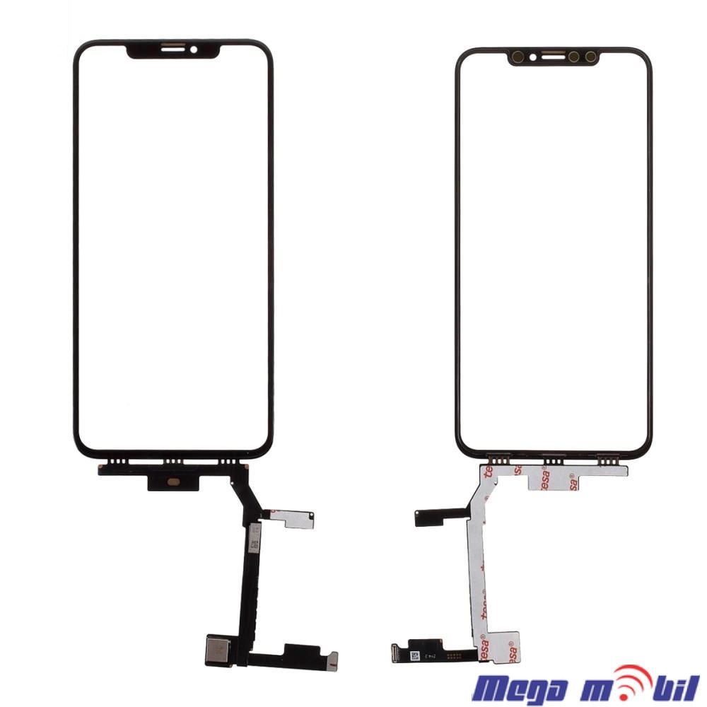 Staklo iPhone XS Max komplet so touchscreen LONG FLEX 