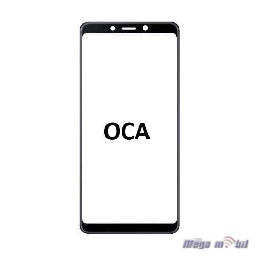 Staklo Samsung A9 2018/A920F so OCA black